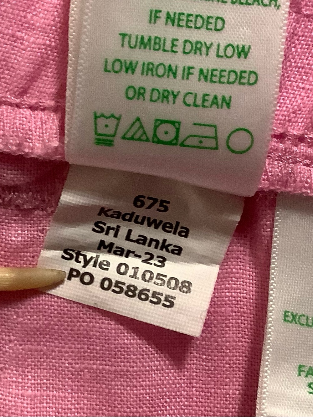 Lilly Pulitzer| Pink Scalloped Linen Shorts 4” Inseam Casual Resortwear - Picture 5 of 10